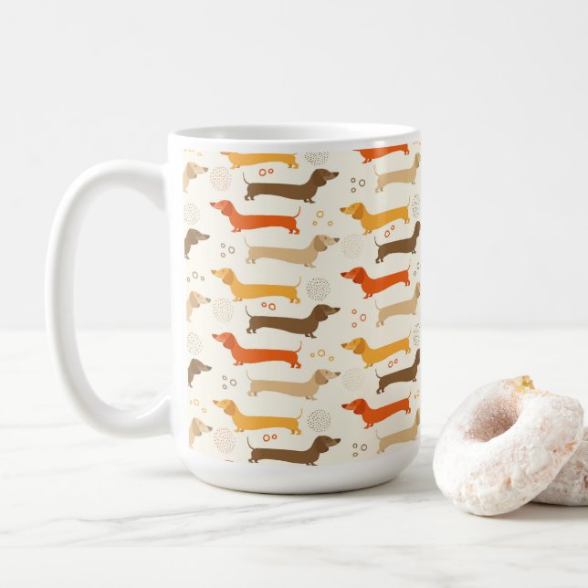 Caneca De Café Dachshances Mug (Com Donut)