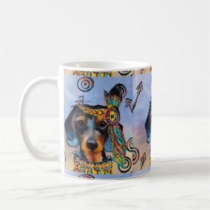 CANECA DE CAFÉ DACHSHUND