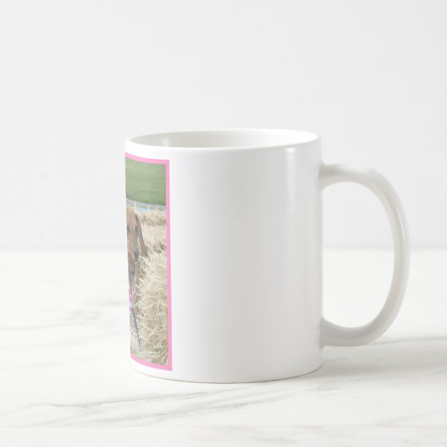 Caneca De Café Dachshund (Direita)