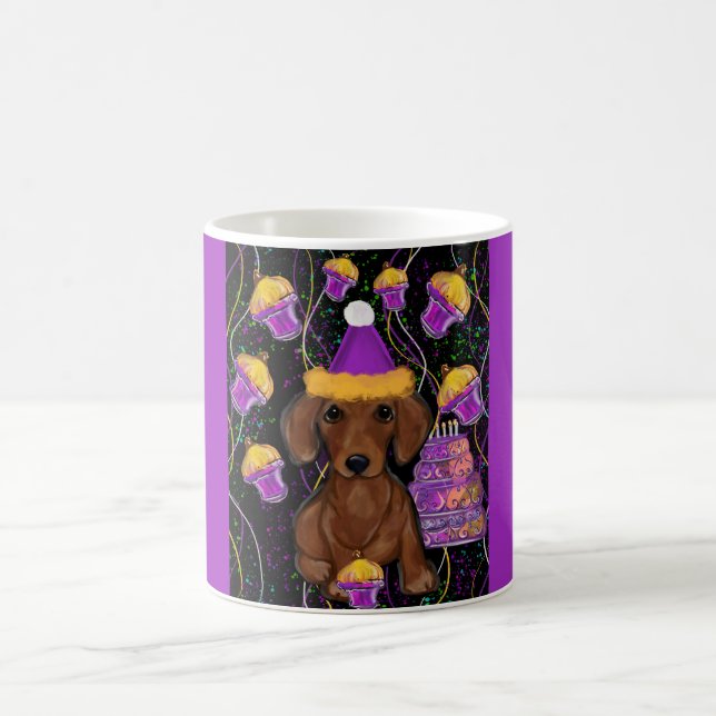 Caneca De Café Dachshund (Centro)