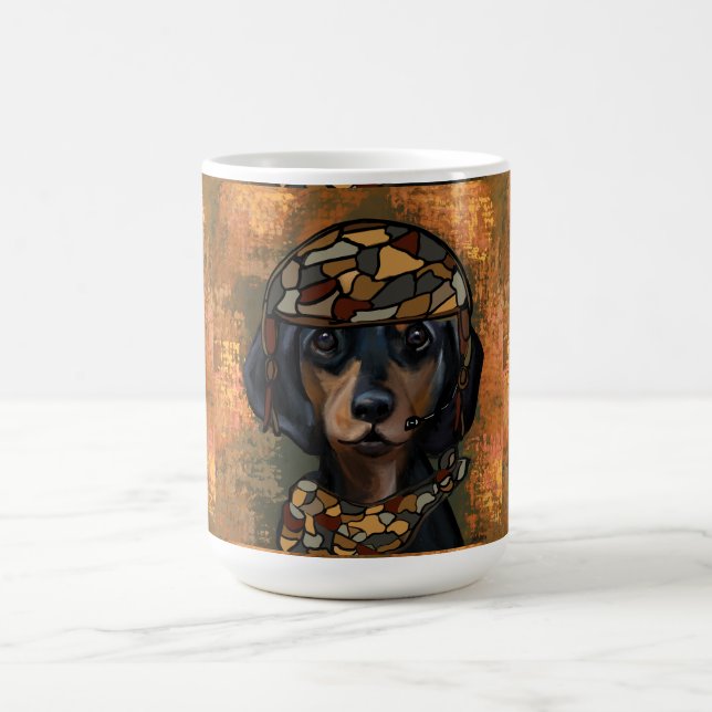 CANECA DE CAFÉ DACHSHUND (Centro)