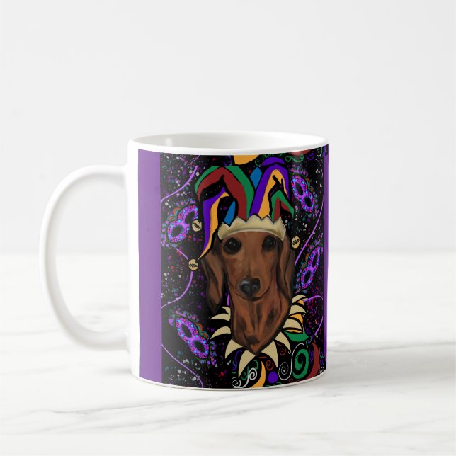 Caneca De Café Dachshund         (Esquerda)