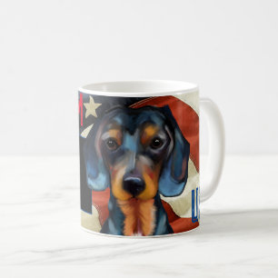Caneca De Café Dachshund     