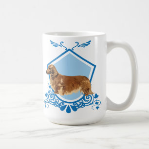 Caneca De Café Dachshund de cabelos longos