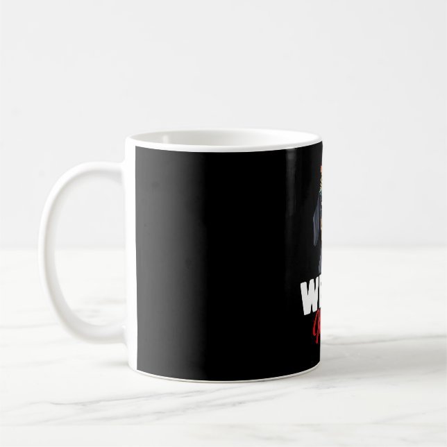 Caneca De Café Dachshund Dixie Wiener Doxie Dackel (Esquerda)