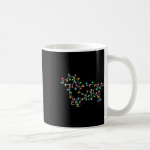 Caneca De Café Dachshund Dogs Natal Em Árvore Presentes Para Pet 