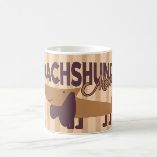 Caneca De Café Dachshund Mãe Mug