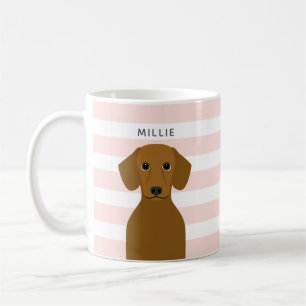 Caneca De Café Dachshund Mugs