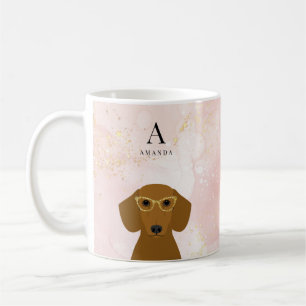 Caneca De Café Dachshund Mugs