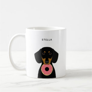Caneca De Café Dachshund Mugs