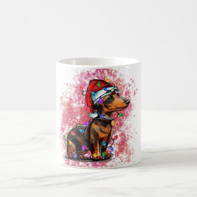 Caneca De Café Dachshund Natal (Centro)