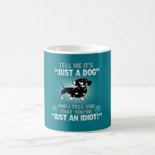 Caneca De Café DACHSHUND - seu não apenas um cão!