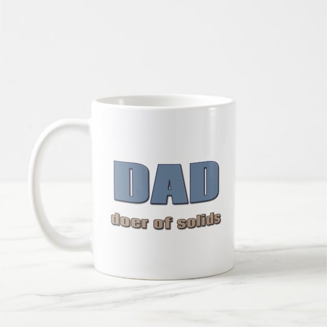 Caneca de Café DAD: Fazedor de Sólidos (Esquerda)