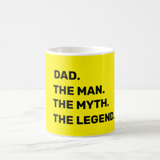 Caneca De Café dad, the man, the myth, the legend