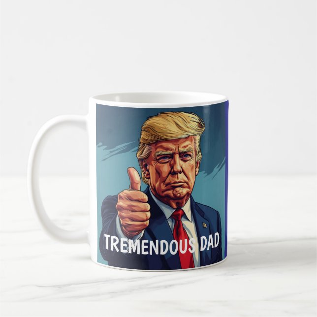 CANECA DE CAFÉ DAD TRUMP COFFEE MUG (Esquerda)