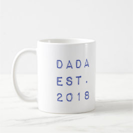 Caneca De Café Dada EST. 2018