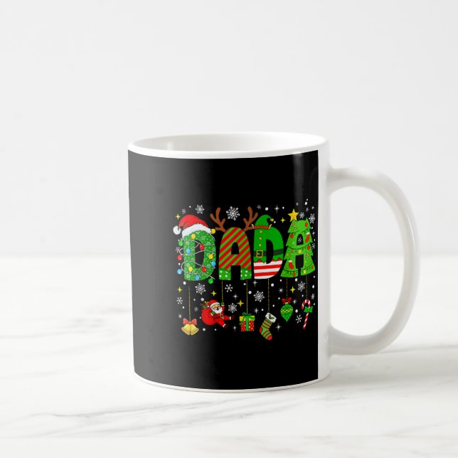Caneca De Café Dada Matching Funny Christmas Family Couple Xmas S (Direita)