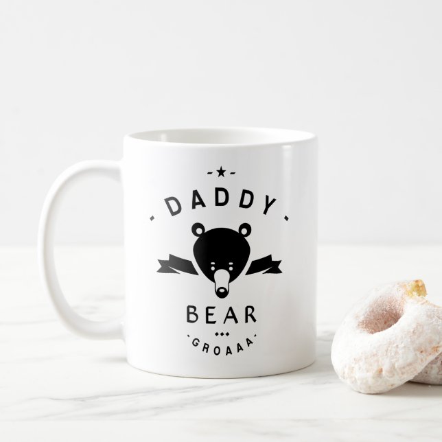 Caneca De Café Daddy bear (Com Donut)