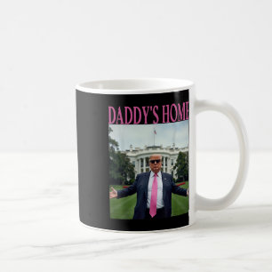 Caneca De Café Daddys Home Trump American Faz Trump Merchandise