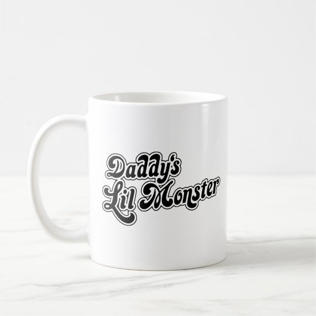 Caneca De Café Daddy's Lil Monster (Esquerda)