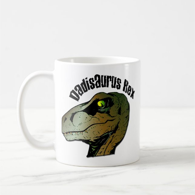 Caneca De Café Dadisarus Rex: Pai De Você Ser Um Monstro (Esquerda)