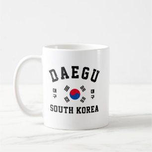 Caneca De Café Daegu Coreia do Sul