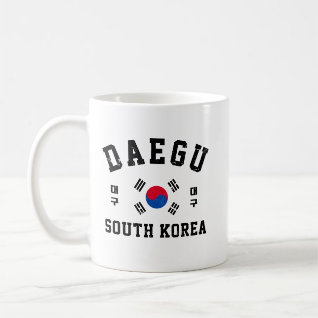 Caneca De Café Daegu Coreia do Sul  (Esquerda)