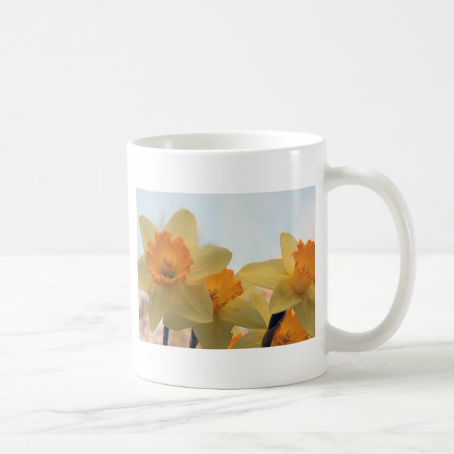 Caneca De Café Daffodills (Direita)
