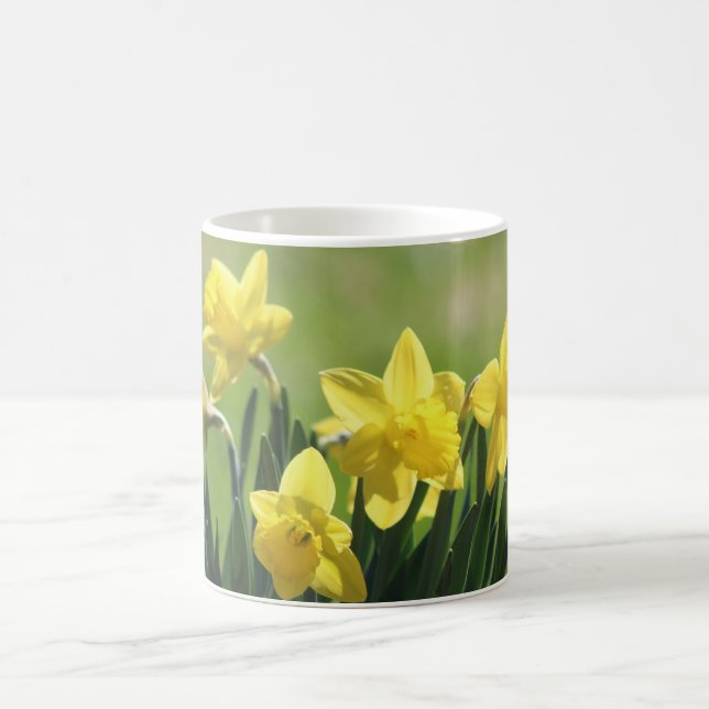 Caneca De Café Daffodils amarelos mestres holandeses (Centro)