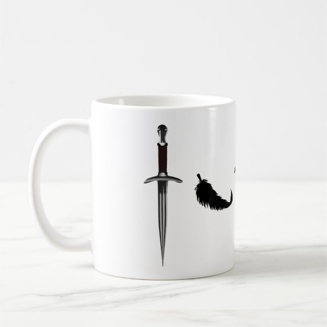 Caneca De Café Dagger Dagger Dagger (Esquerda)