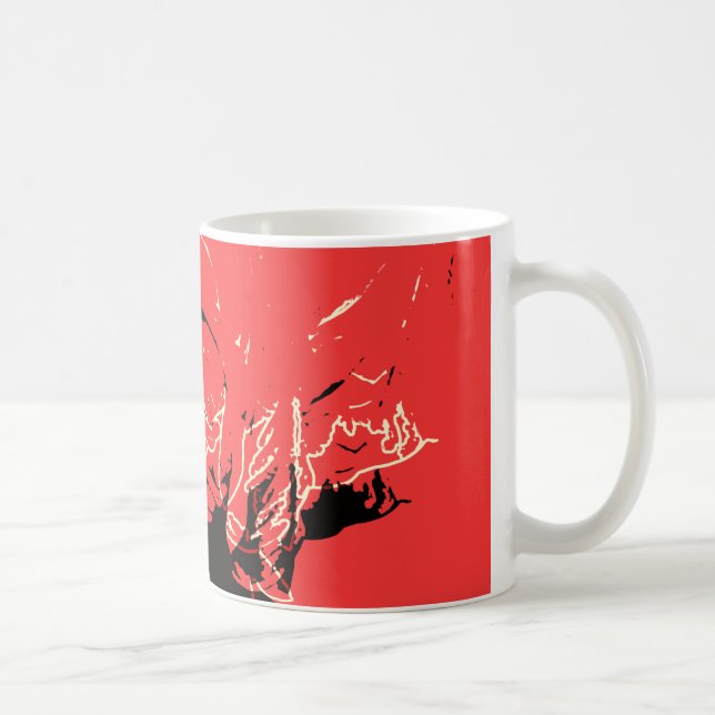 Caneca De Café dahlia duo (Direita)