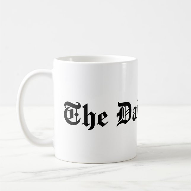 Caneca De Café "Daily Bugle" (Esquerda)