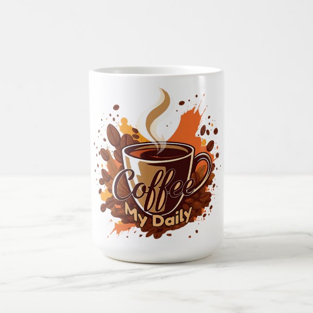Caneca De Café Daily Coffee Ritual (Centro)