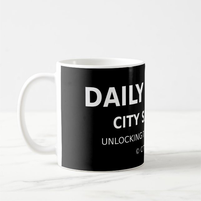 Caneca De Café Daily Driver Mug, City Speed Co. (Esquerda)