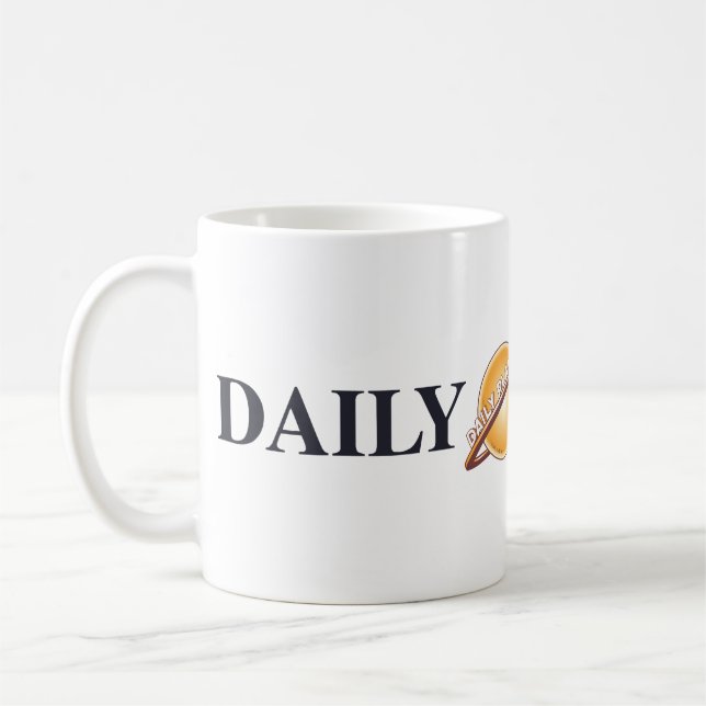 Caneca De Café Daily Planet Logo (Esquerda)