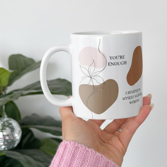 Caneca De Café Daily Reminders Positive Affirmation  (Criador carregado)