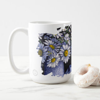 Caneca De Café Daisies flower Let your dream blossom mug