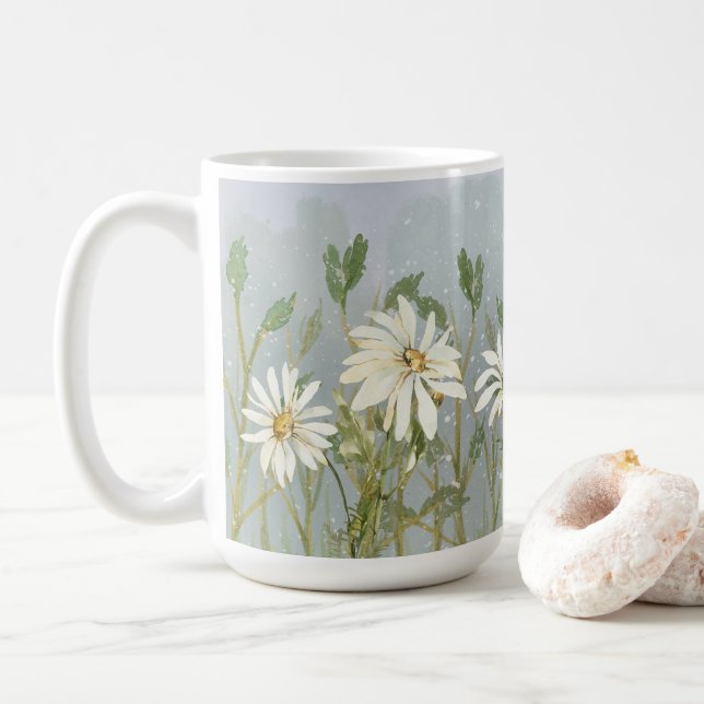 Caneca De Café Daisies Mug (Com Donut)