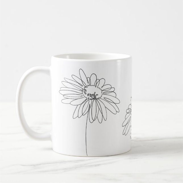 Caneca De Café Daisy (Esquerda)
