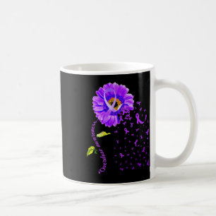 Caneca De Café Daisy Butterfly Roxo Sobredosagem Sensibilização 5