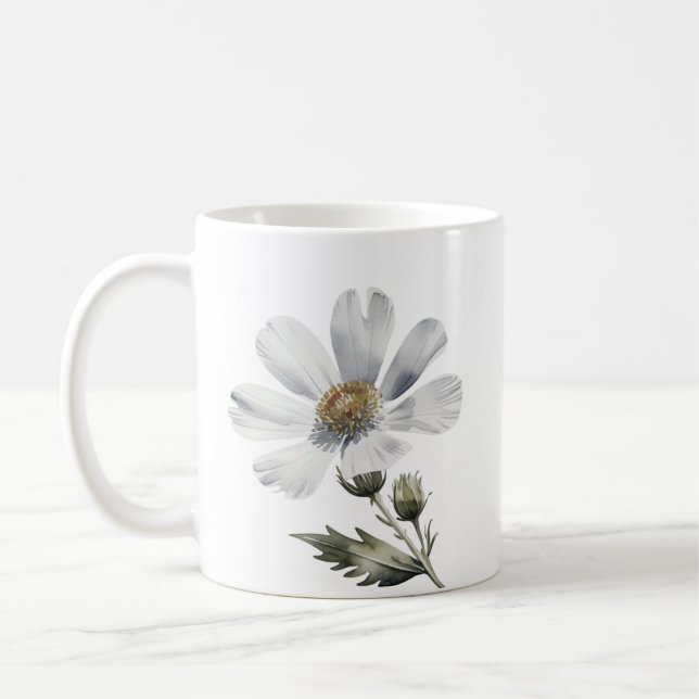 Caneca De Café Daisy Flower (Esquerda)