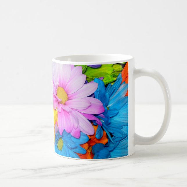 Caneca De Café Daisy Flower Mix Mug (Direita)