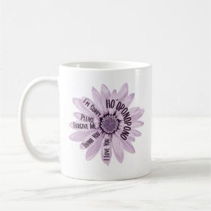 Caneca De Café Daisy Ho´oponopono Prayer