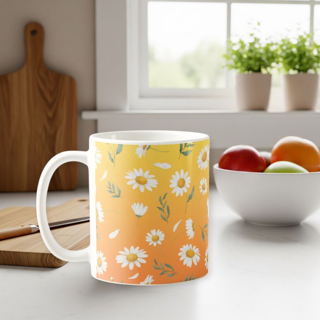 Caneca De Café Daisy mugs , Floral gift (Criador carregado)
