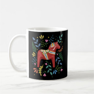 Caneca De Café Dala Horse Folse Flag Dalahelmsoljd