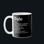 Caneca De Café DALE Definição Nome Personalizado Funny Birthday G<br><div class="desc">Definição DALE Nome personalizado Funny Birthday Gift Idea</div>