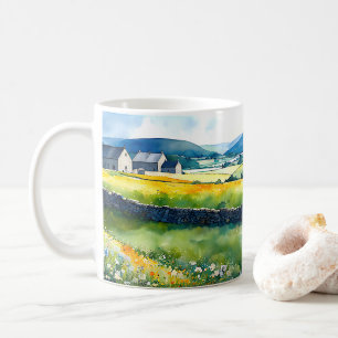 Caneca De Café "Dalehaven" Wide Landscape Yorkshire Dales Cena