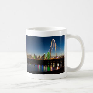 Caneca De Café Dallas Skyline Dawn Café Mug