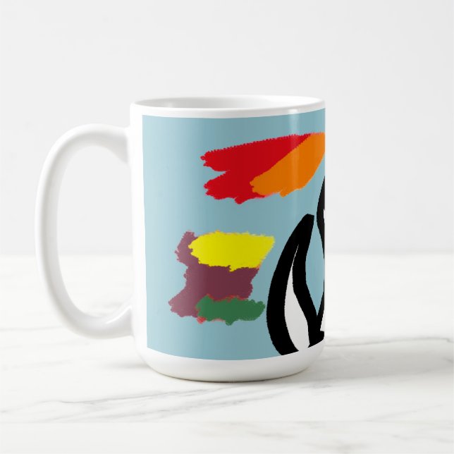 Caneca De Café Dalmaciano no outono (Esquerda)