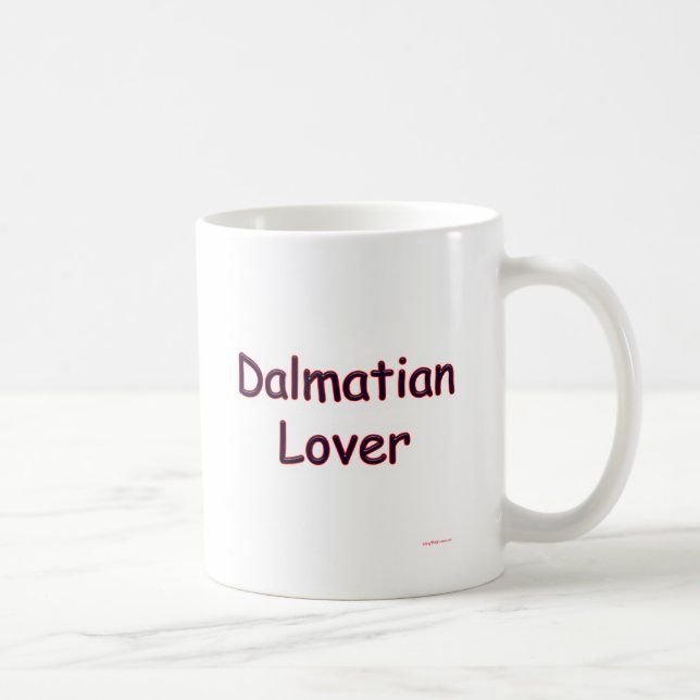 Caneca De Café Dalmatic Lover (Direita)
